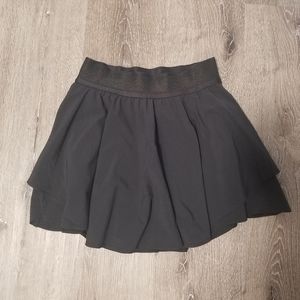 Lululemon black court rival tennis skirt